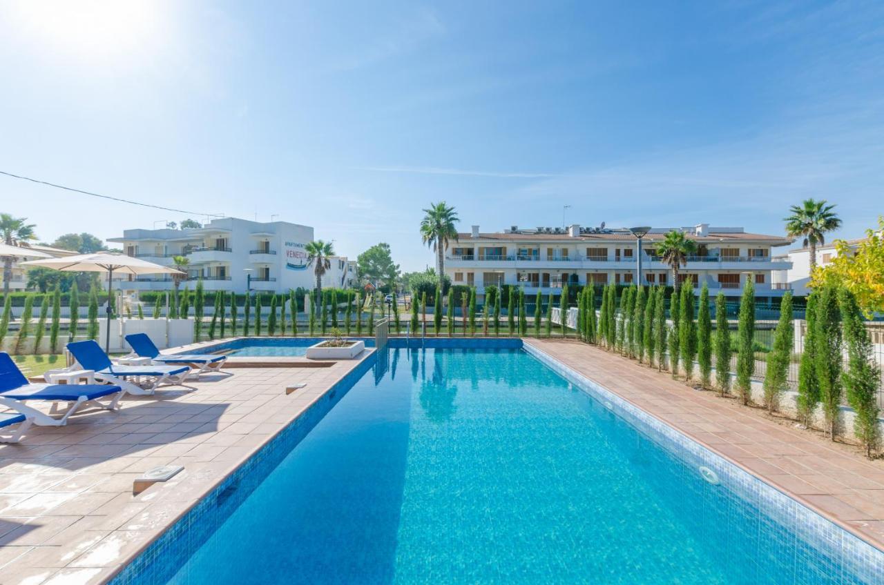 Apartamentos Venecia A Unos Pasos De La Playa Port de Alcudia  Eksteriør bilde